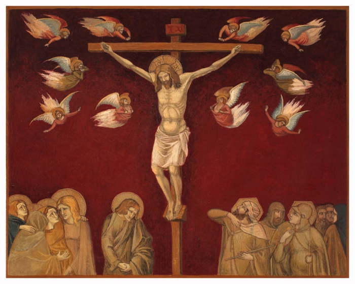 Pietro Lorenzetti  kopia fresku z kościoła San Francesco w Sienie