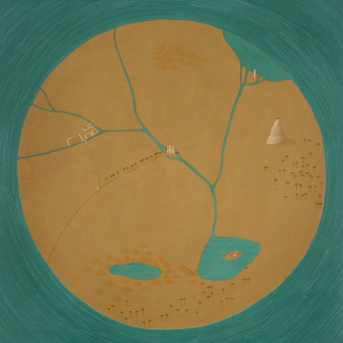 Mappa Mundi  2015, 100x100