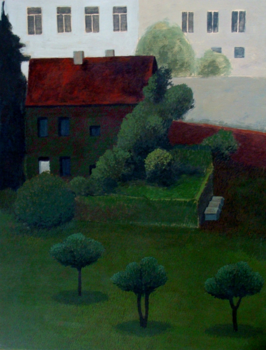 Dom ogrodnika - Praga  2005,  45x60