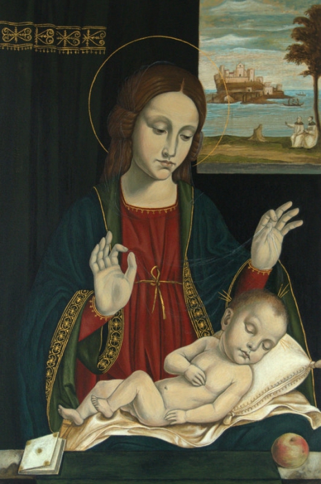 Madonna del Velo  Bergognone   60x80